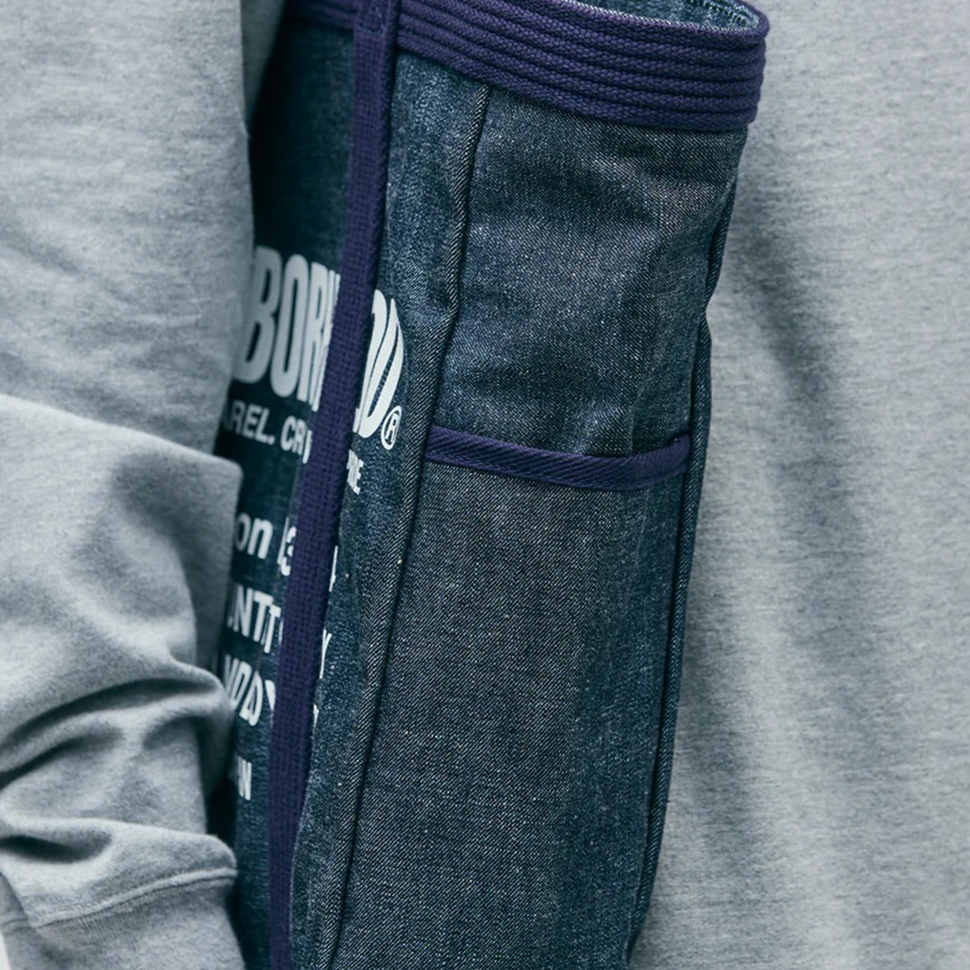 Neighborhood Denim Tote Bag-M Indigo 252TQNH-CG03