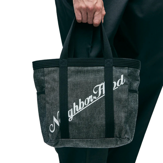 Neighborhood Denim Tote Bag-S Indigo 252TQNH-CG02