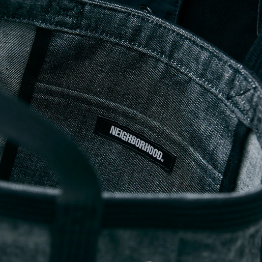 Neighborhood Denim Tote Bag-S Indigo 252TQNH-CG02