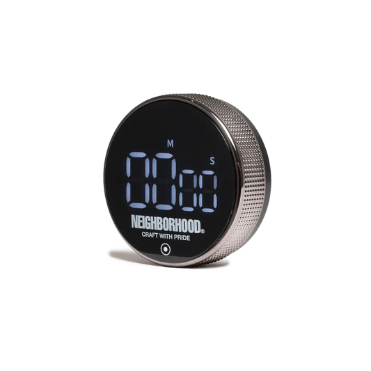 Neighborhood Logo Kitchen Timer Black 252WFNH-AC04