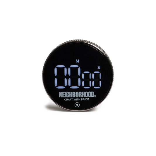 Neighborhood Logo Kitchen Timer Black 252WFNH-AC04