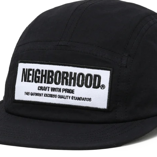 Neighborhood Mil Jet Cap Black 252HCNH-HT05