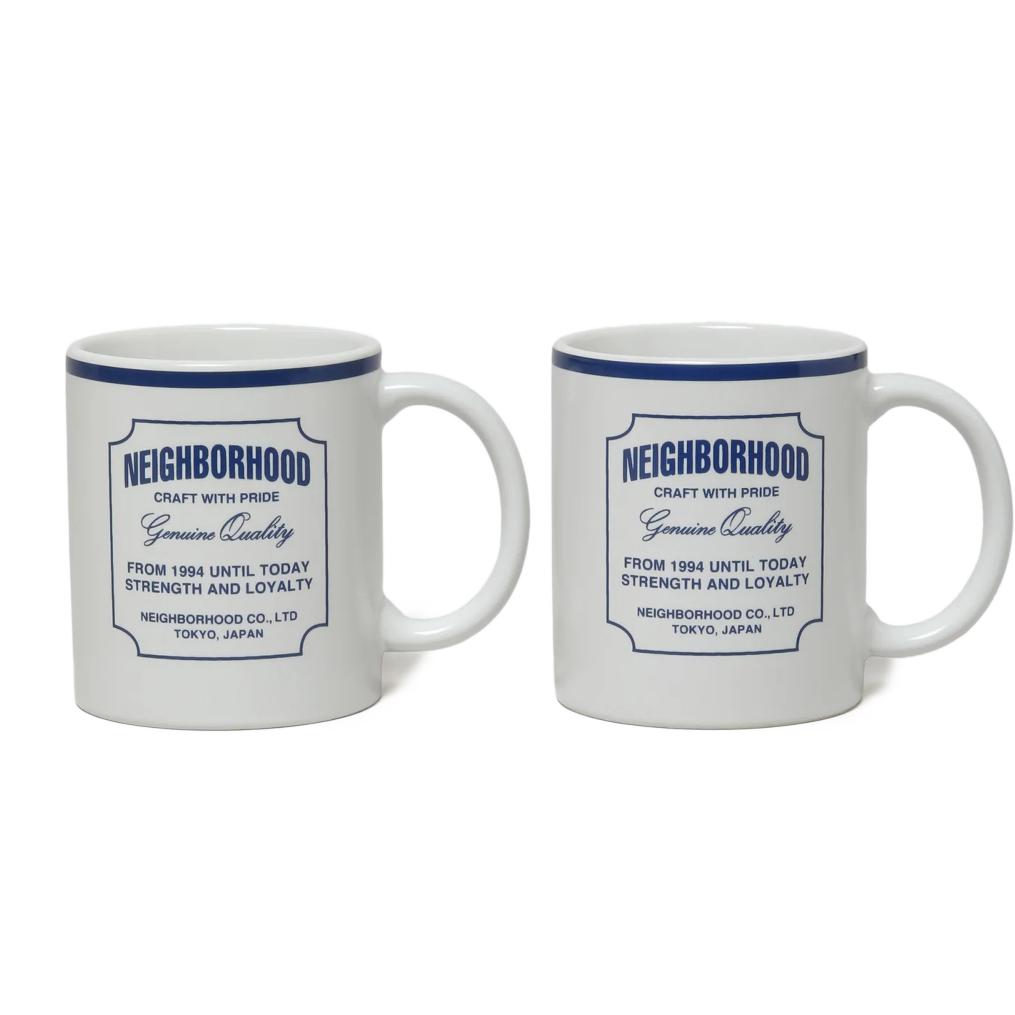 Neighborhood Mug Cup Set Blue 252MYNH-AC06