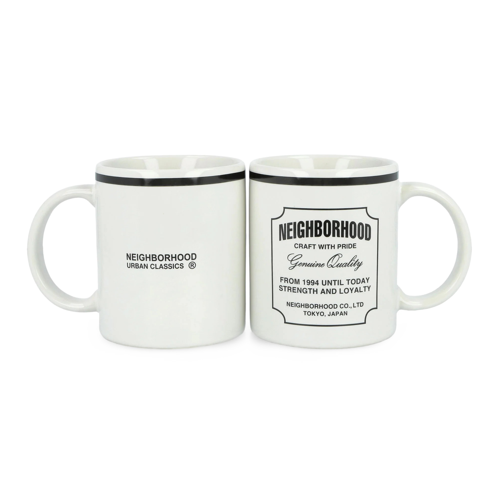 Neighborhood Mug Cup Set Black 252MYNH-AC06