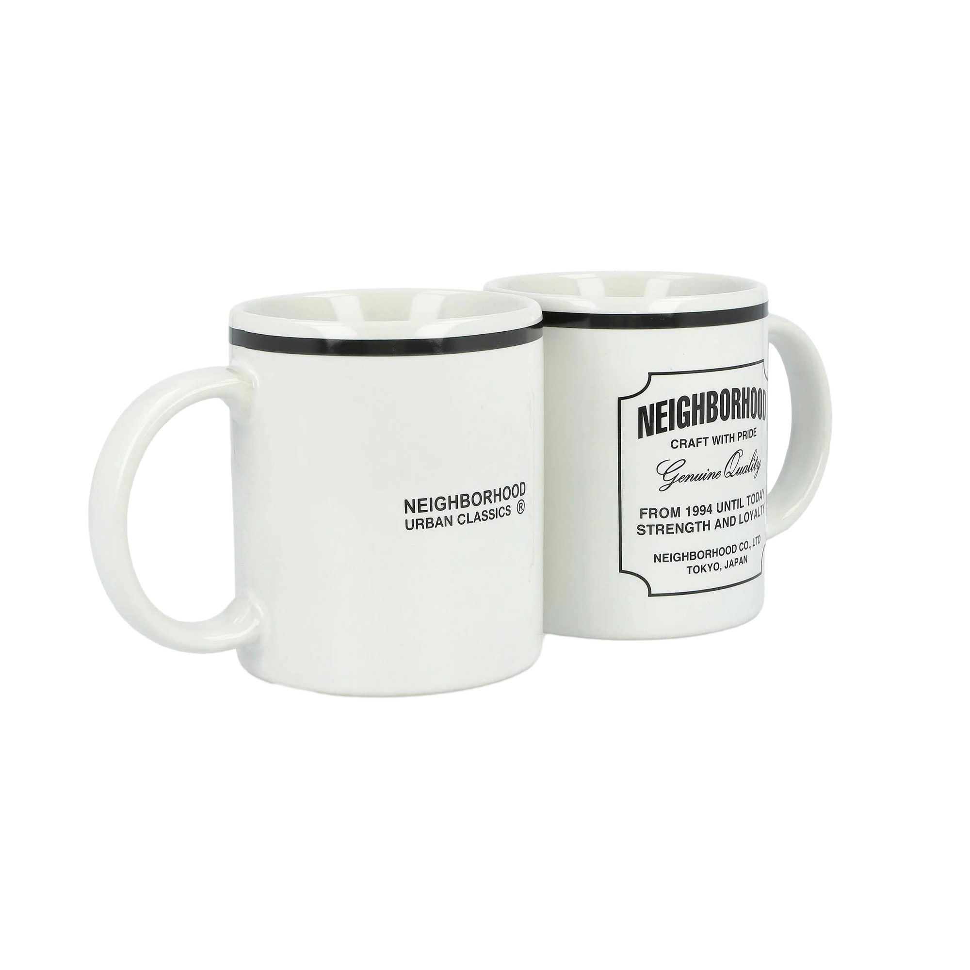 Neighborhood Mug Cup Set Black 252MYNH-AC06