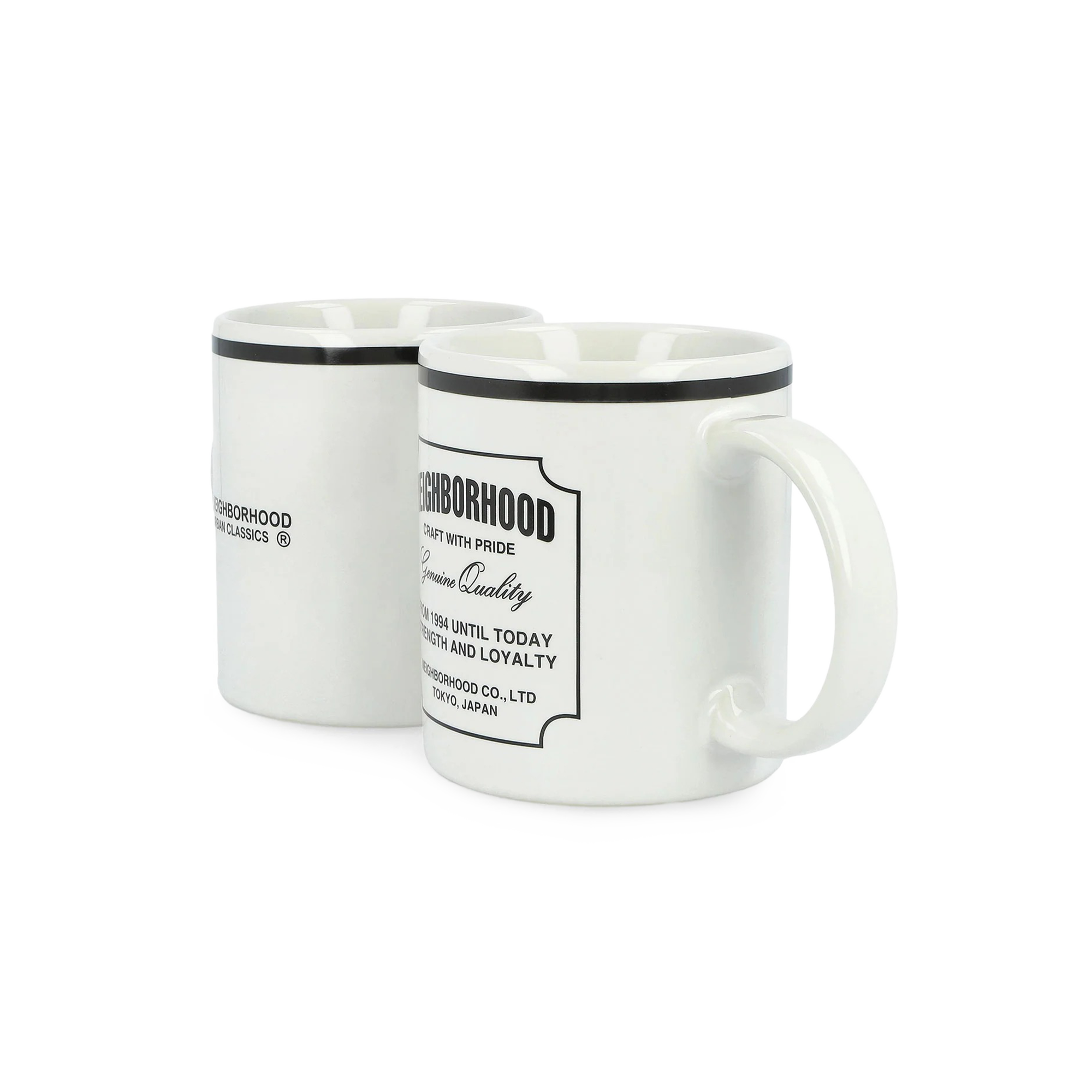 Neighborhood Mug Cup Set Black 252MYNH-AC06