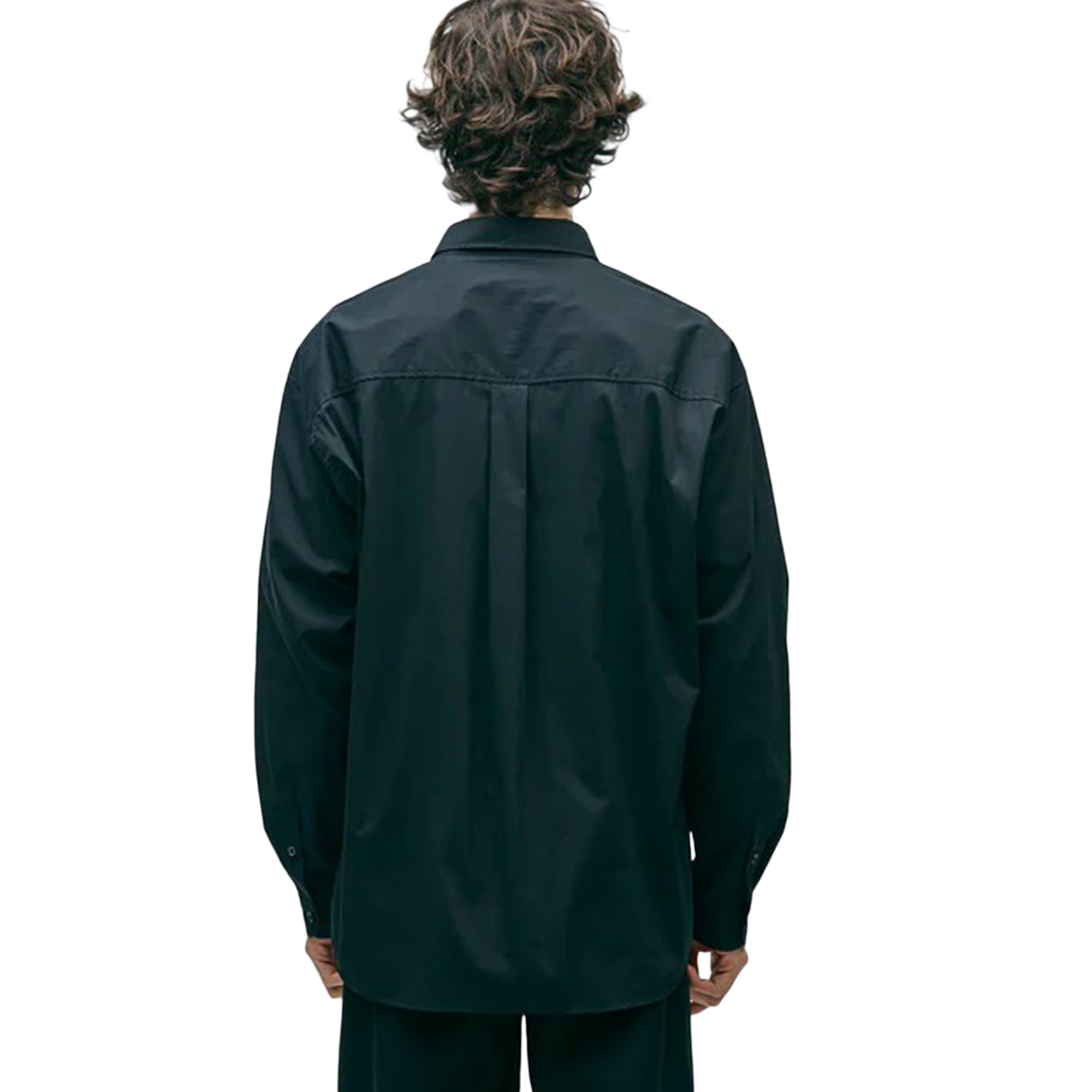 Neighborhood Plain Shirt Long Sleeve Black 252SPNH-SHM02