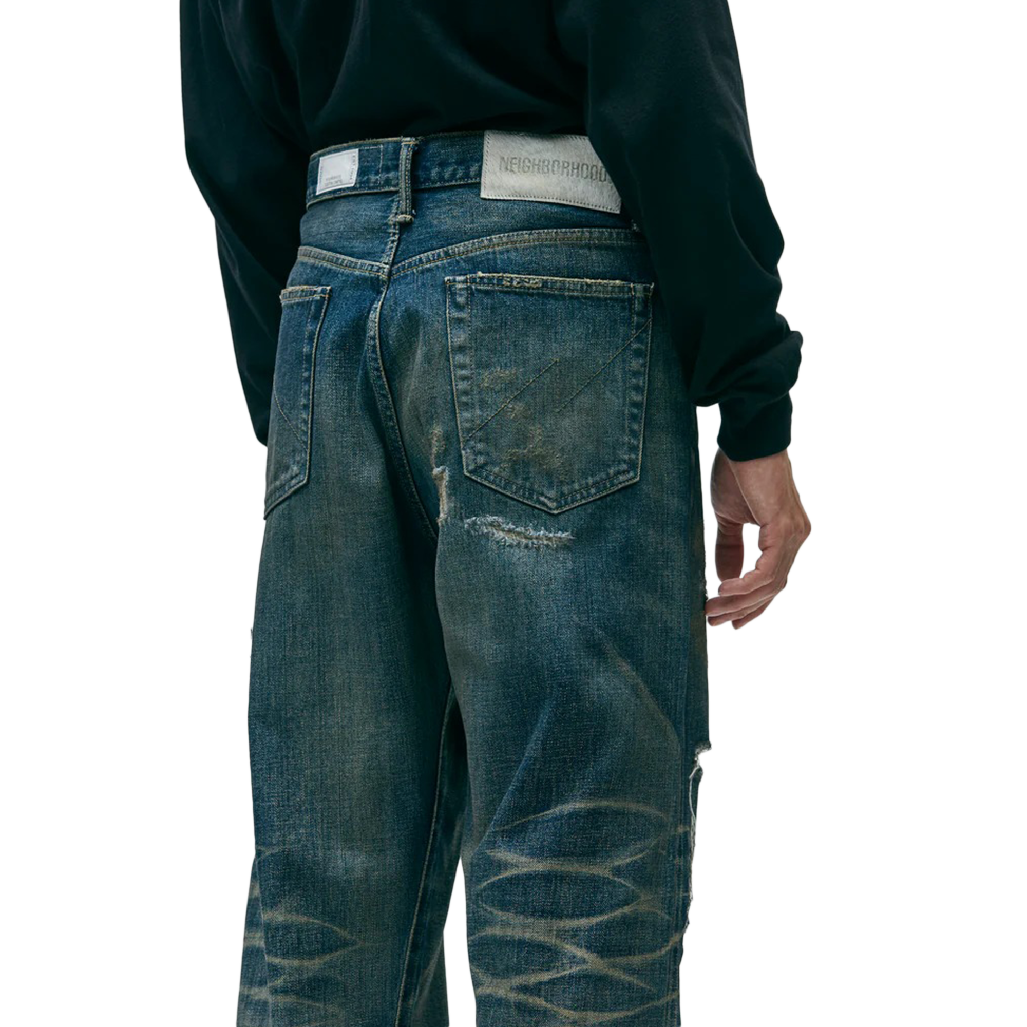 Neighborhood Savage Denim Dp Basic Pants Indigo 252XBNH-PTM08