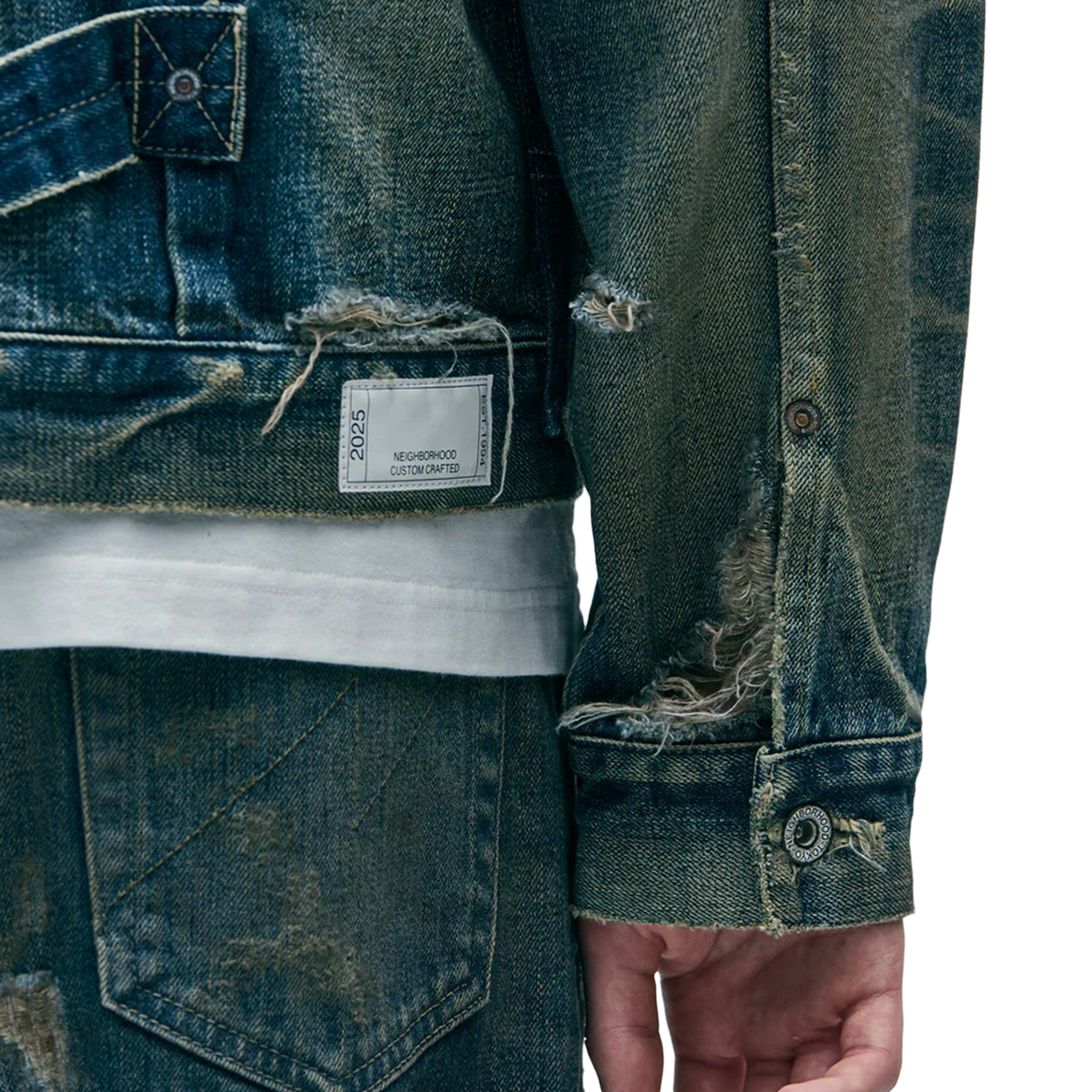 Neighborhood Savage Denim Type-1 Jacket Indigo 252XBNH-JKM02