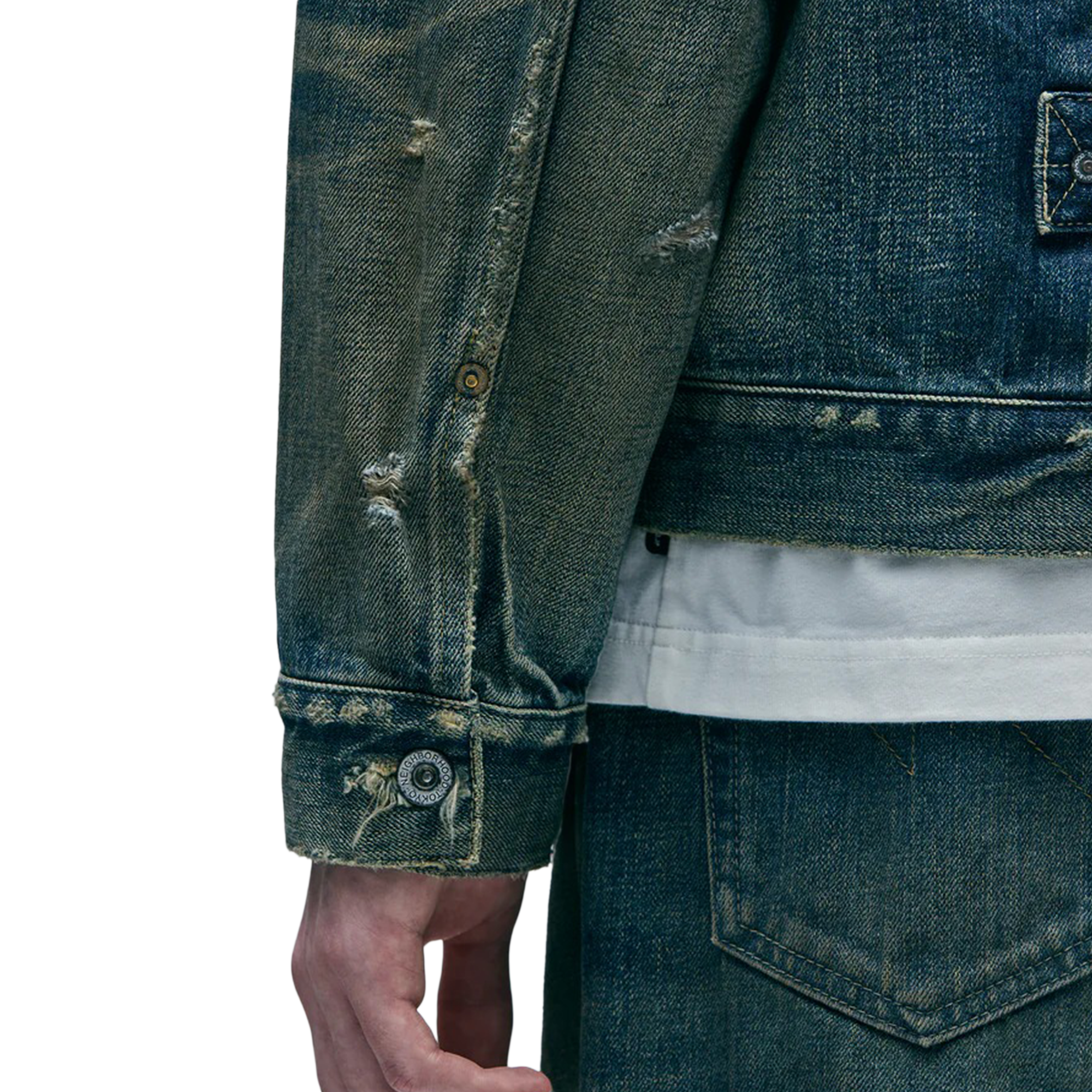 Neighborhood Savage Denim Type-1 Jacket Indigo 252XBNH-JKM02