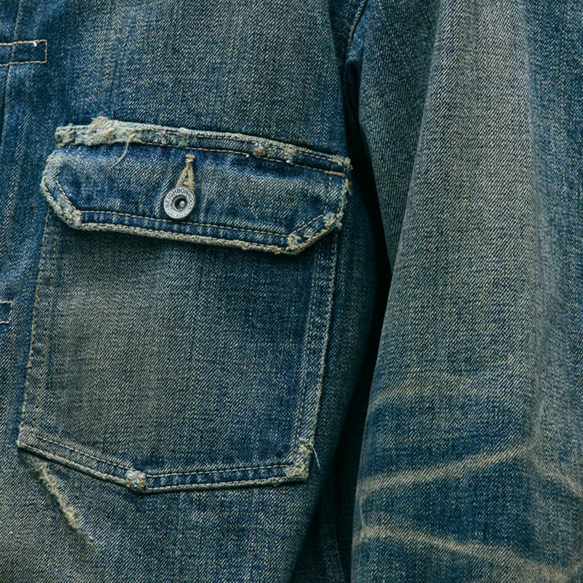 Neighborhood Savage Denim Type-1 Jacket Indigo 252XBNH-JKM02