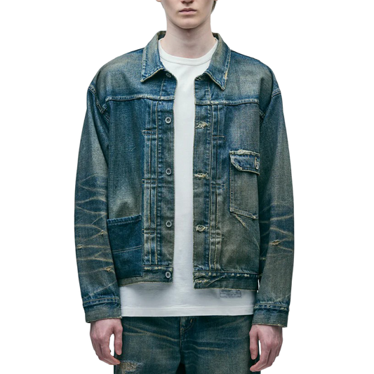 Neighborhood Savage Denim Type-1 Jacket Indigo 252XBNH-JKM02