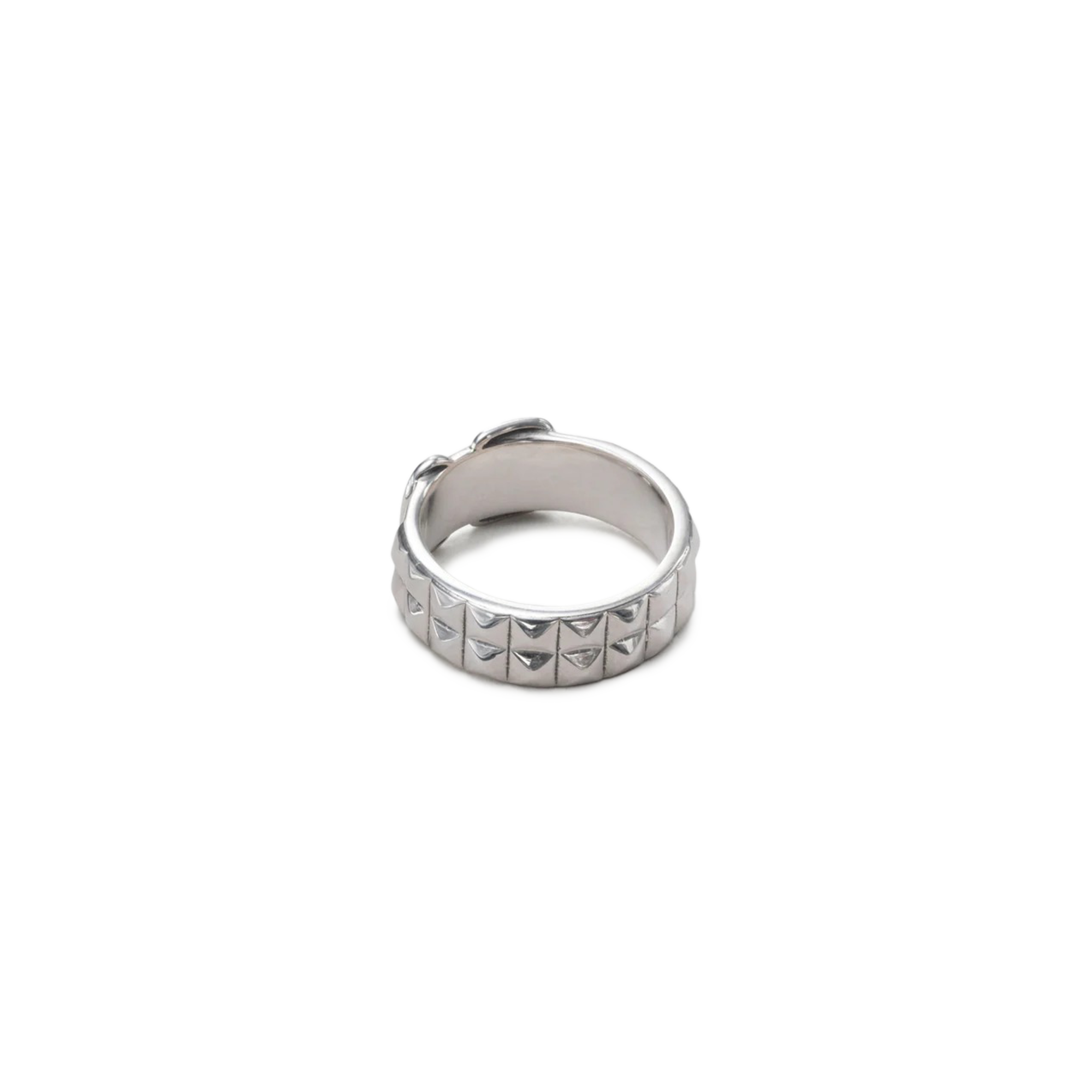 Neighborhood Silver Studs Belt Ring Silver 252IVNH-AC01
