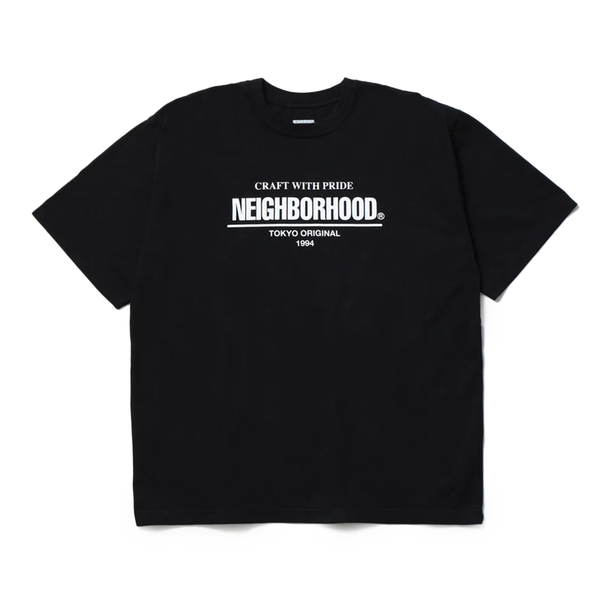 Neighborhood T-Shirt Short Sleeve - 1 Black 252PCNH-ST01