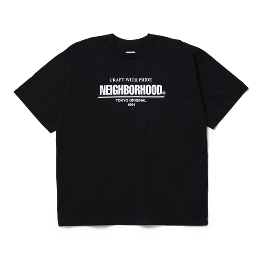 Neighborhood T-Shirt Short Sleeve - 1 Black 252PCNH-ST01