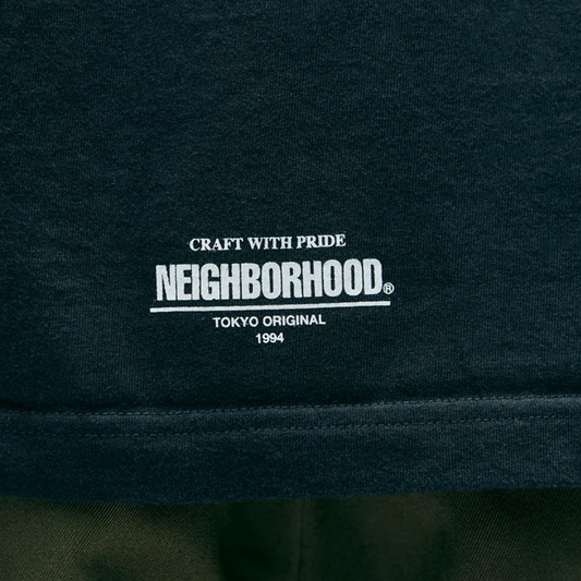 Neighborhood T-Shirt Short Sleeve - 6 Black 252PCNH-ST06