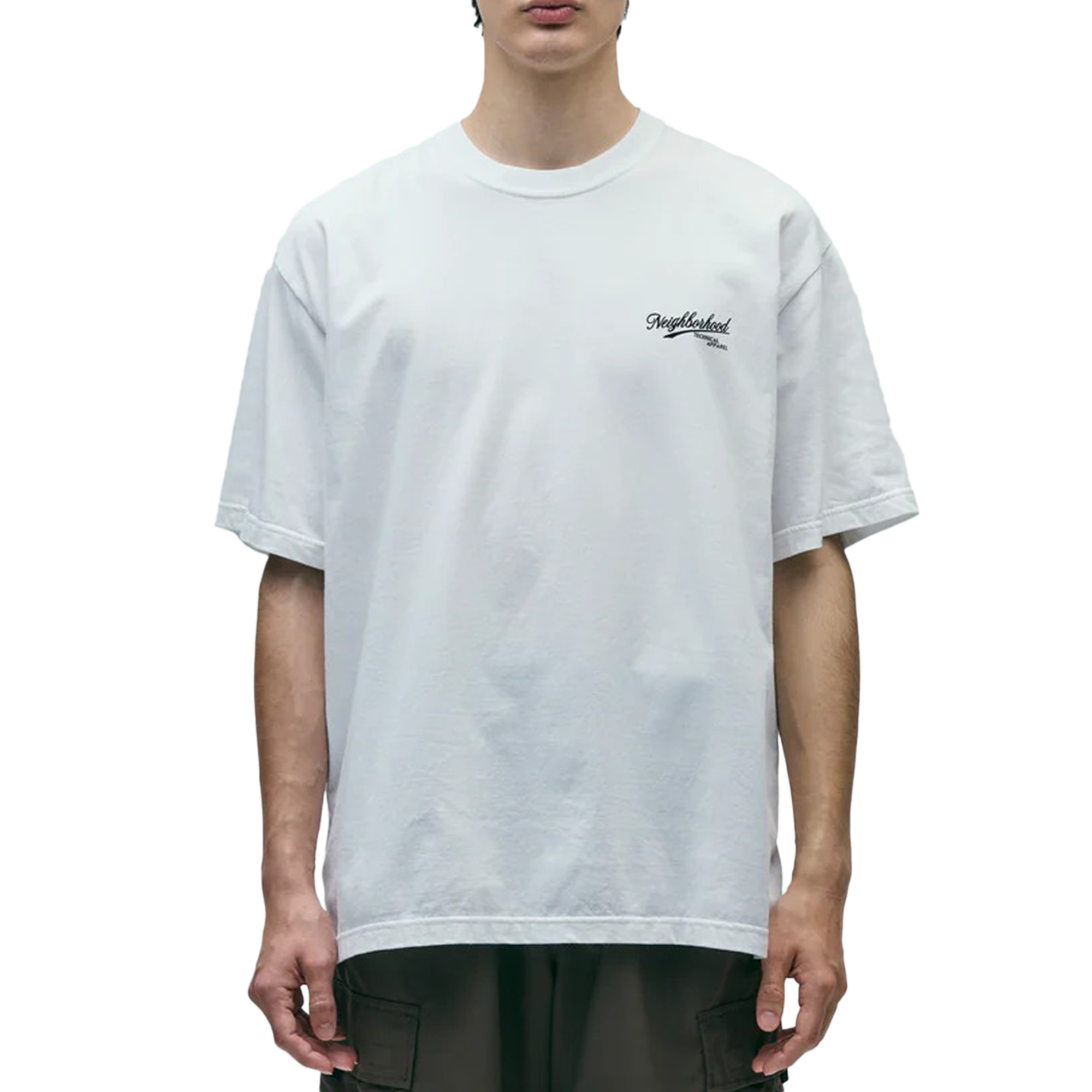 Neighborhood T-Shirt Short Sleeve - 8 White 252PCNH-ST08