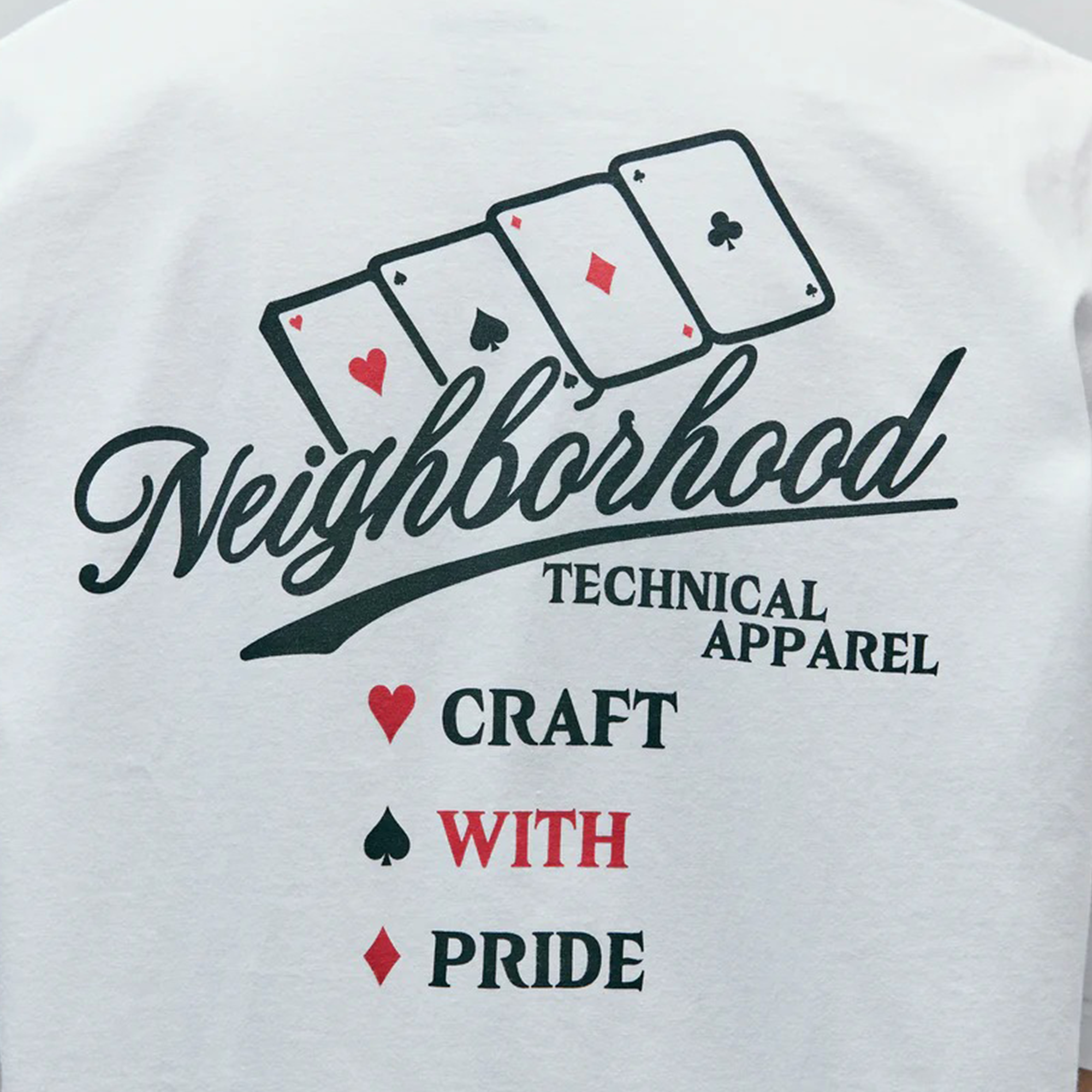 Neighborhood T-Shirt Short Sleeve - 8 White 252PCNH-ST08
