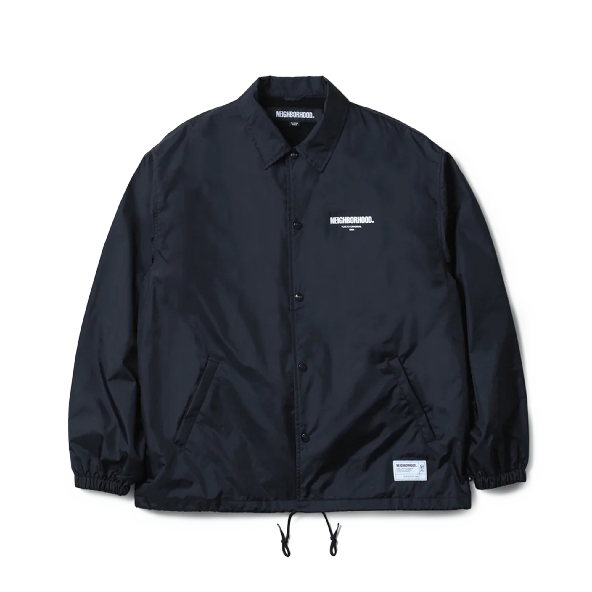 Neighborhood Windbreaker Jacket-1 Black 252TSNH-JKM01