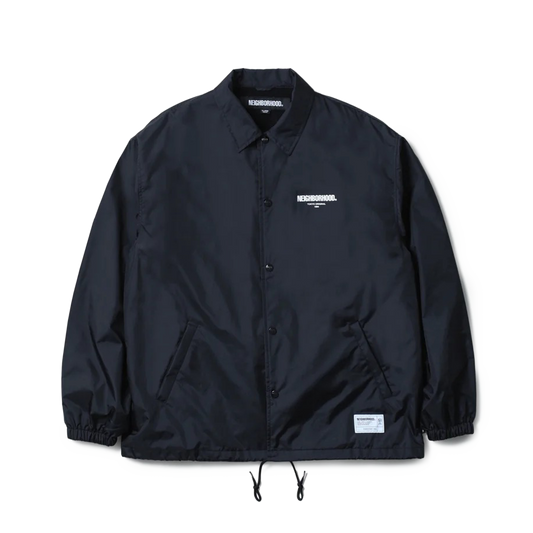 Neighborhood Windbreaker Jacket-1 Black 252TSNH-JKM01
