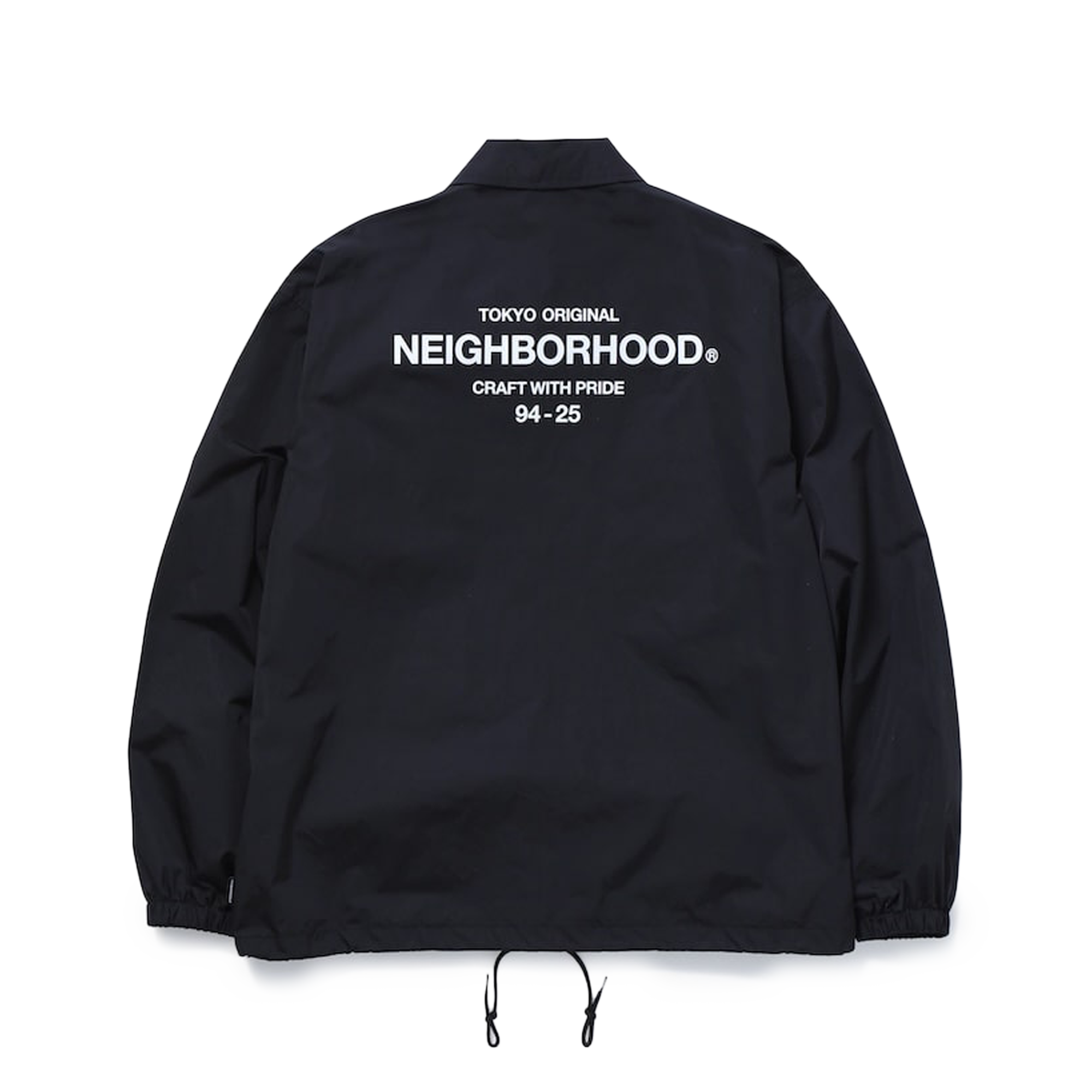 Neighborhood Windbreaker Jacket-1 Black 252TSNH-JKM01
