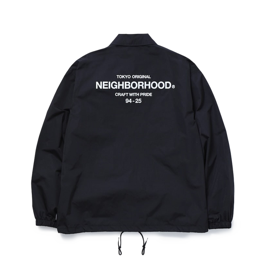 Neighborhood Windbreaker Jacket-1 Black 252TSNH-JKM01