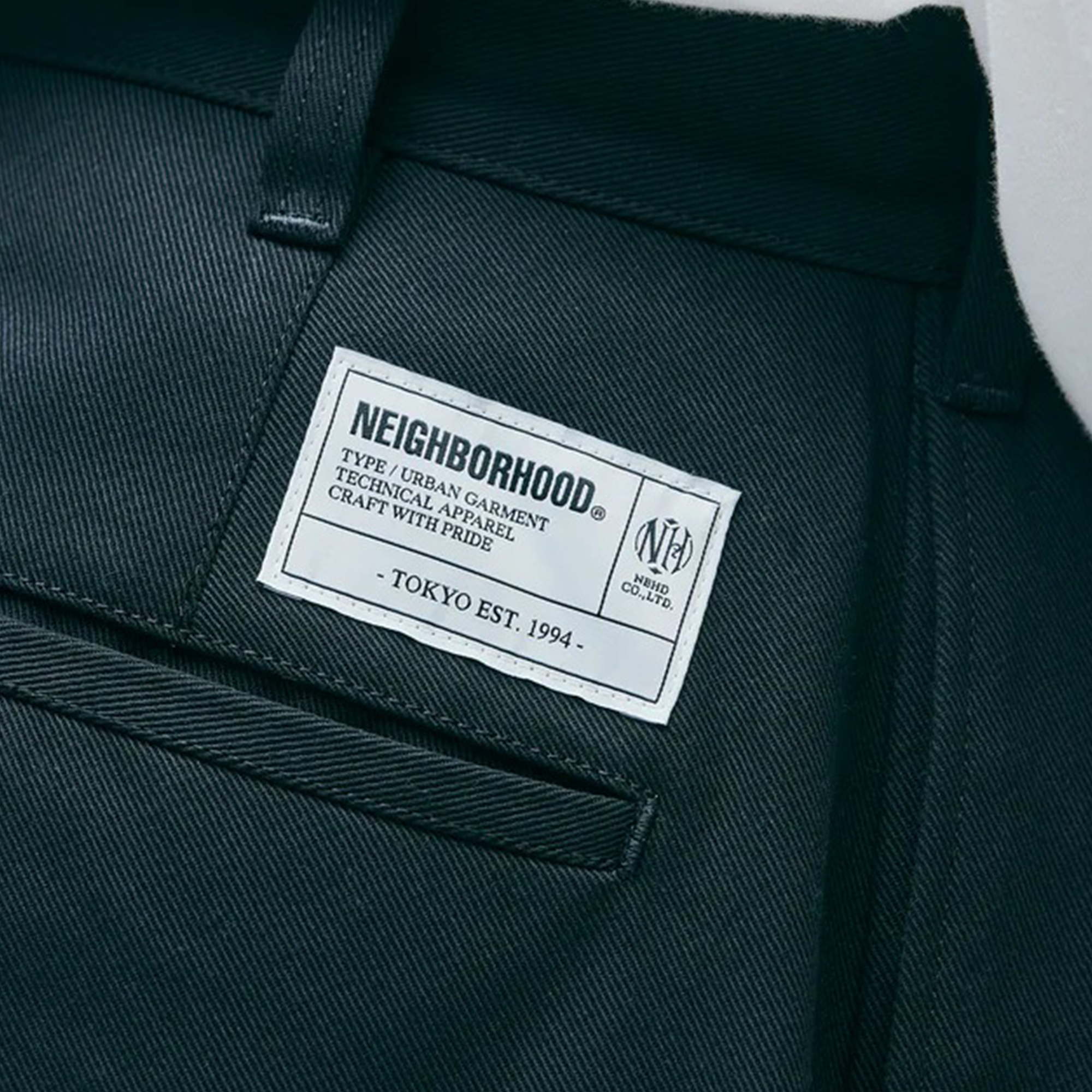 Neighborhood Wp Wide Pants Black 252ZANH-PTM01