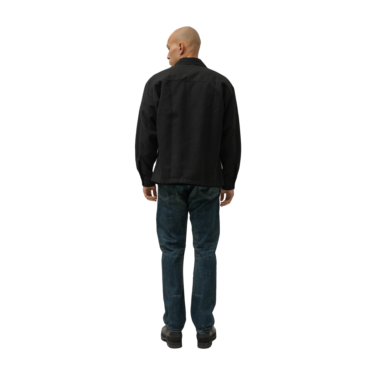 Neighborhood CPO Long Sleeve Shirt Black ZANH-SHM01