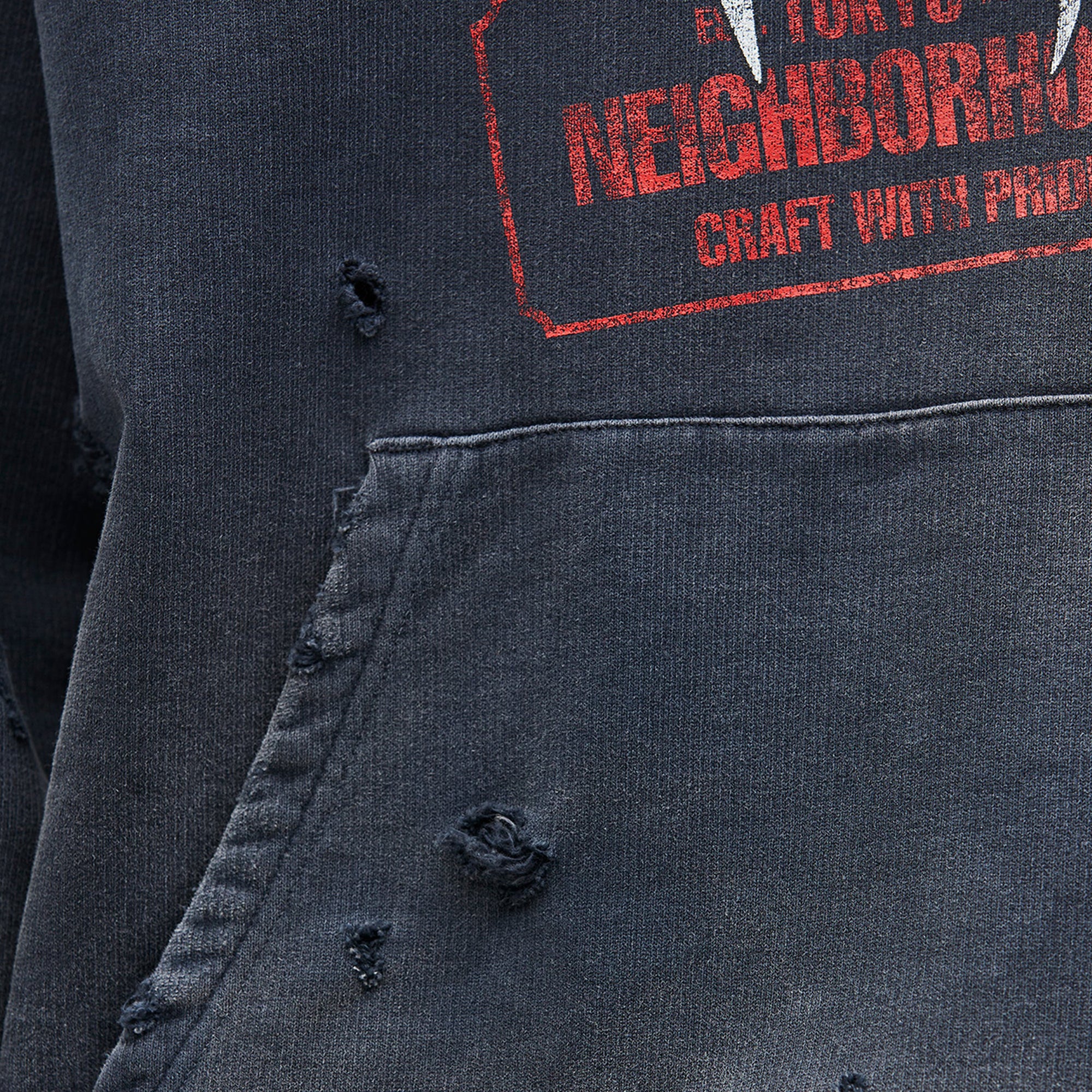 Neighborhood Nh X Bounty Hunter Savage Sweat Hoodie L/S Black