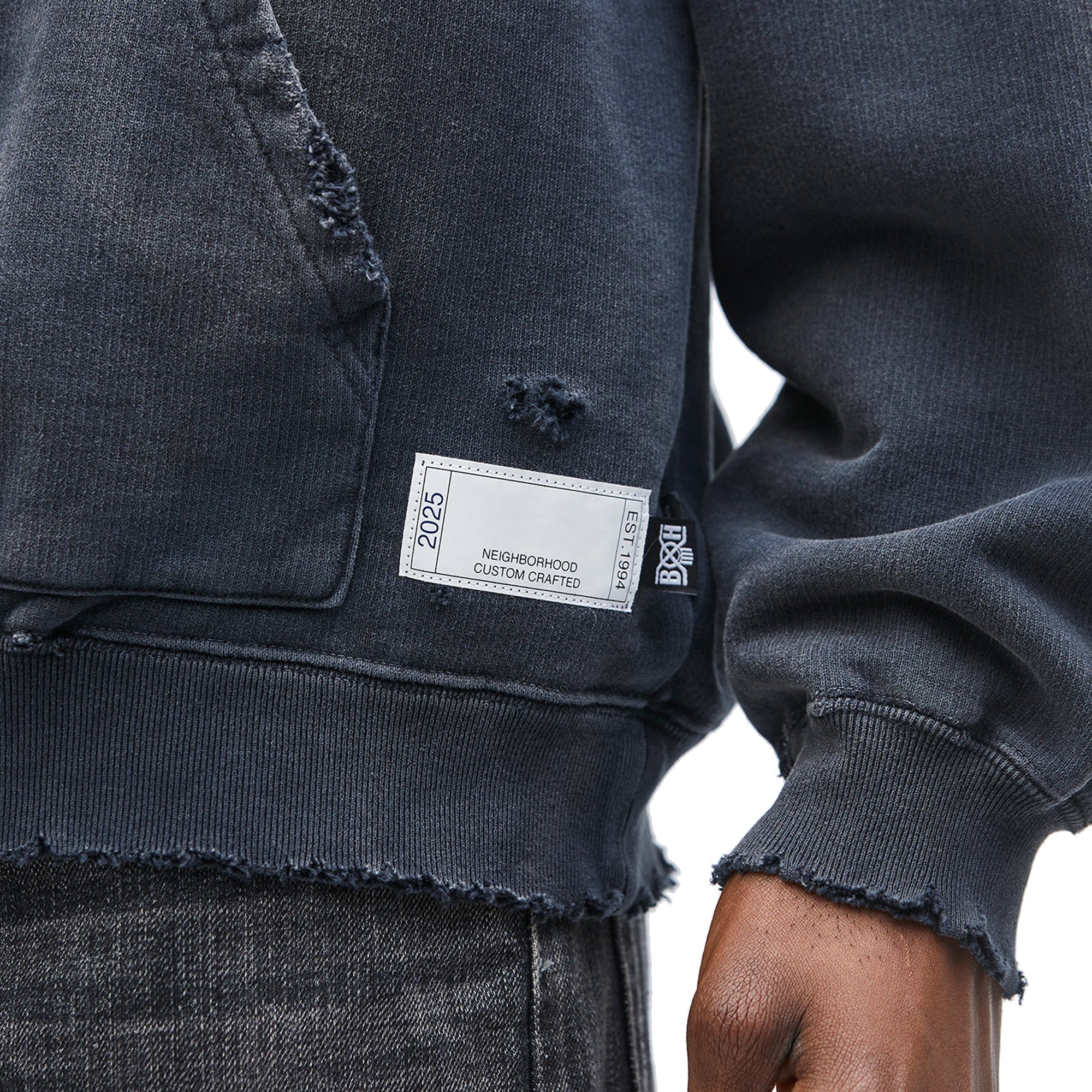 Neighborhood Nh X Bounty Hunter Savage Sweat Hoodie L/S Black