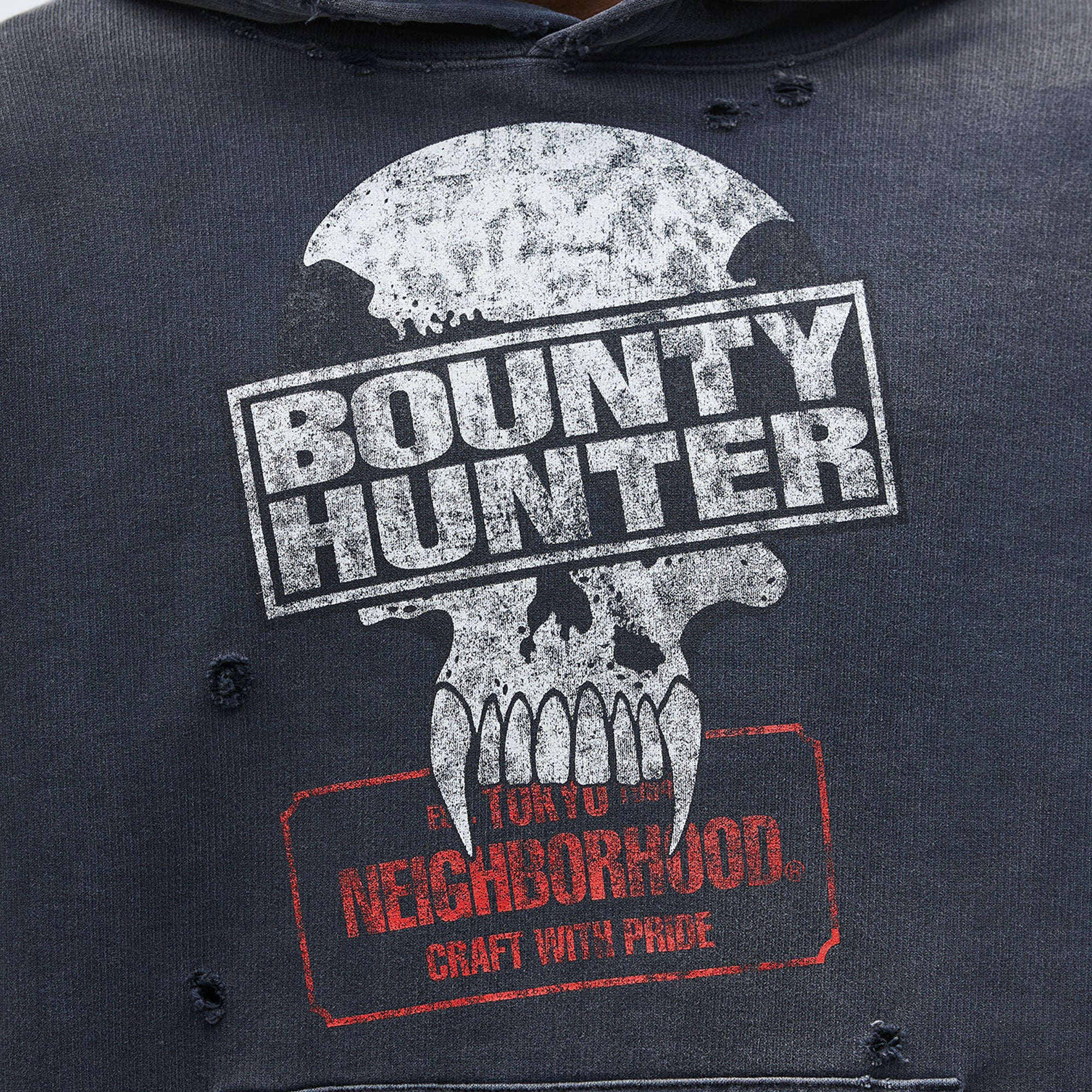 Neighborhood Nh X Bounty Hunter Savage Sweat Hoodie L/S Black