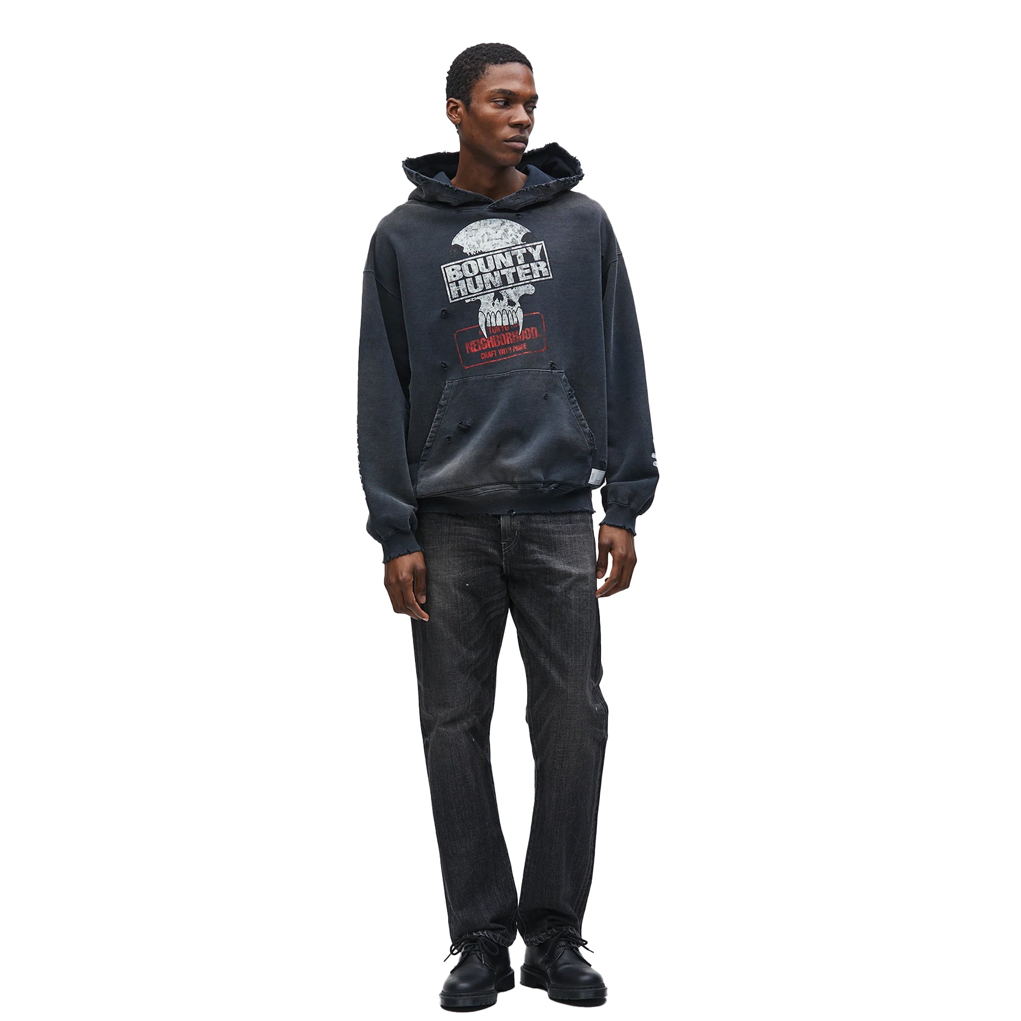 Neighborhood Nh X Bounty Hunter Savage Sweat Hoodie L/S Black