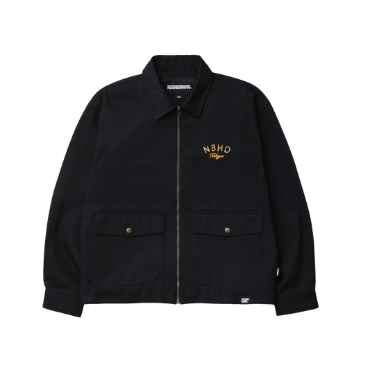 Neighborhood Zip Work Jacket-1 Black TSNH-JKM02