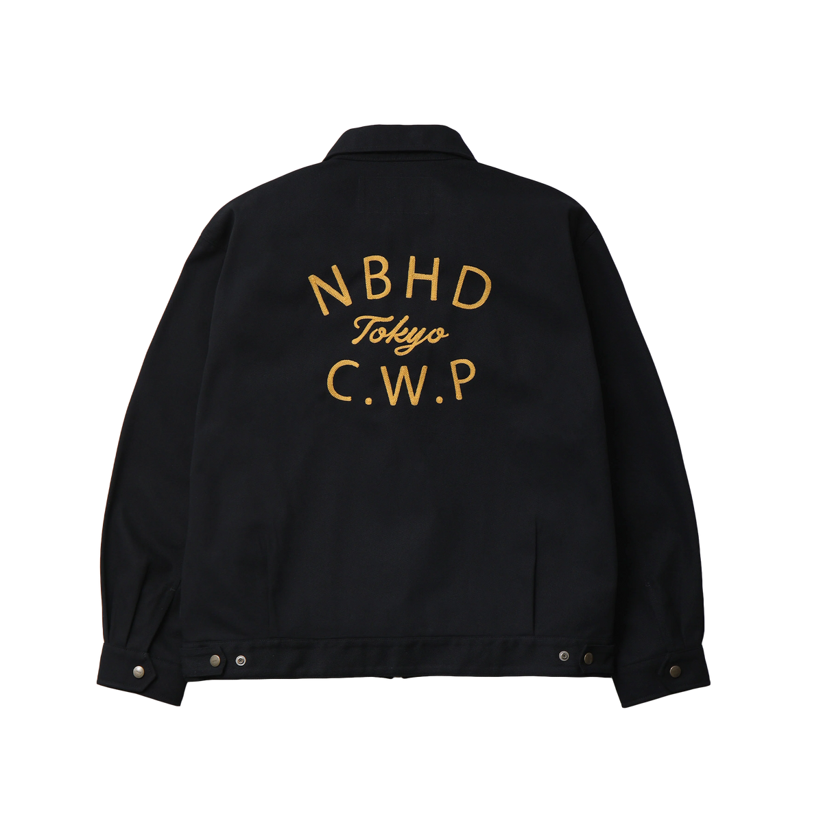 Neighborhood Zip Work Jacket-1 Black TSNH-JKM02