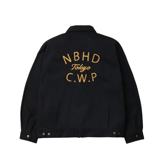 Neighborhood Zip Work Jacket-1 Black TSNH-JKM02