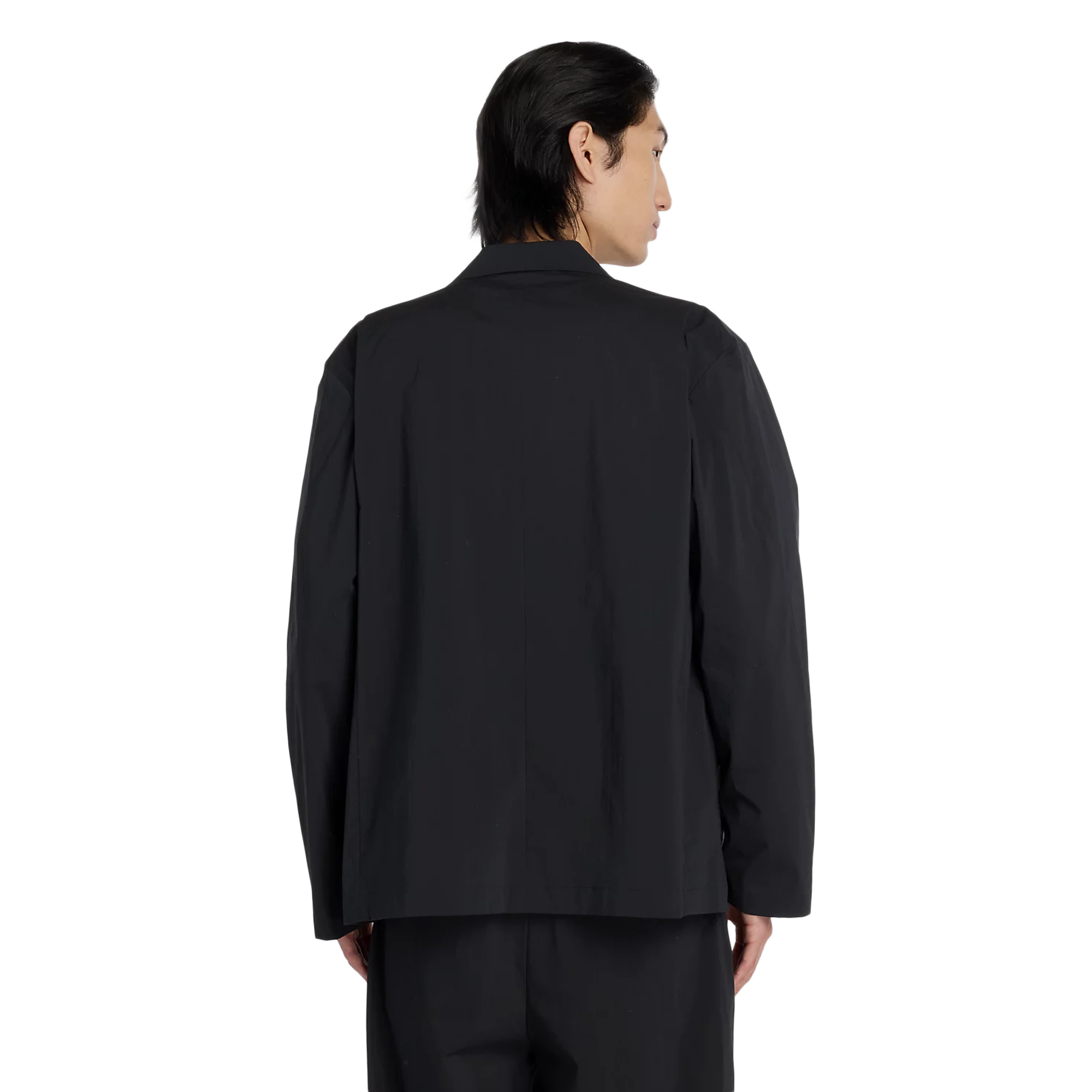 New Balance Grey Single Jacket Water Defy Black