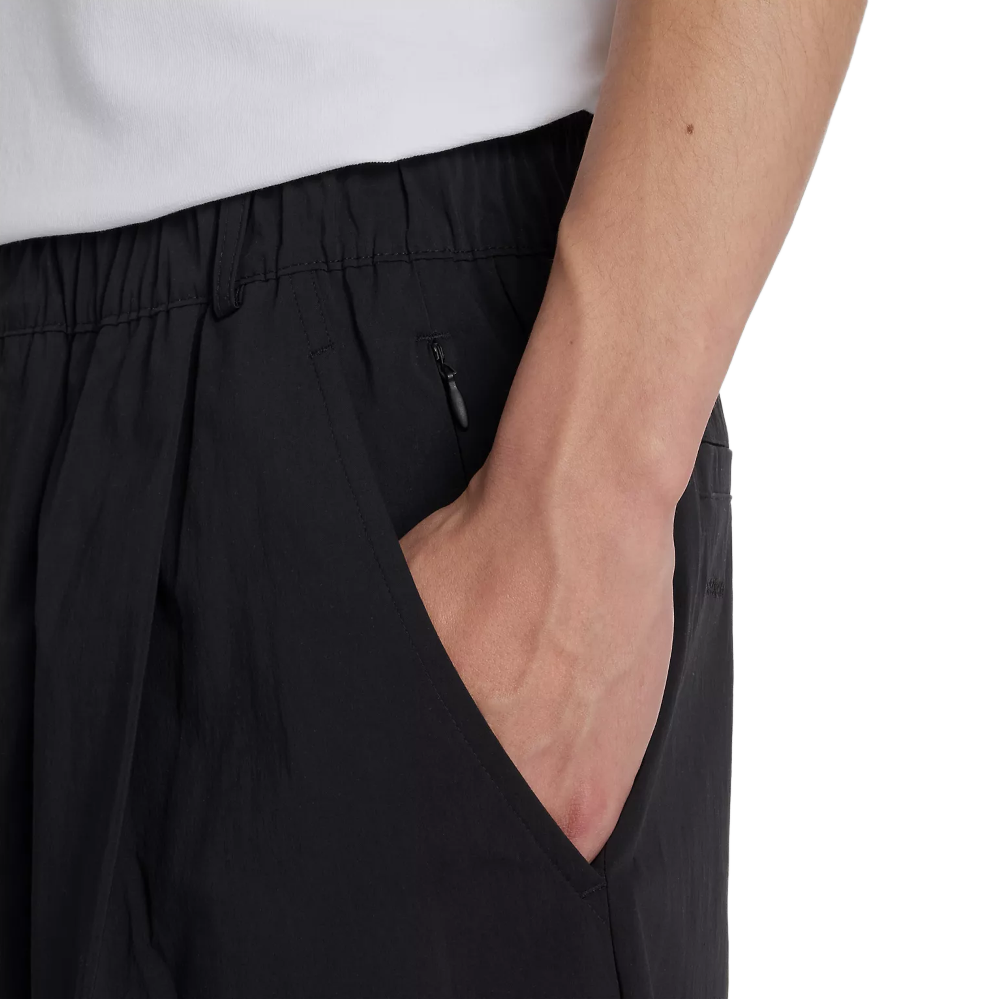 New Balance Grey Wide Pant Water Defy Black