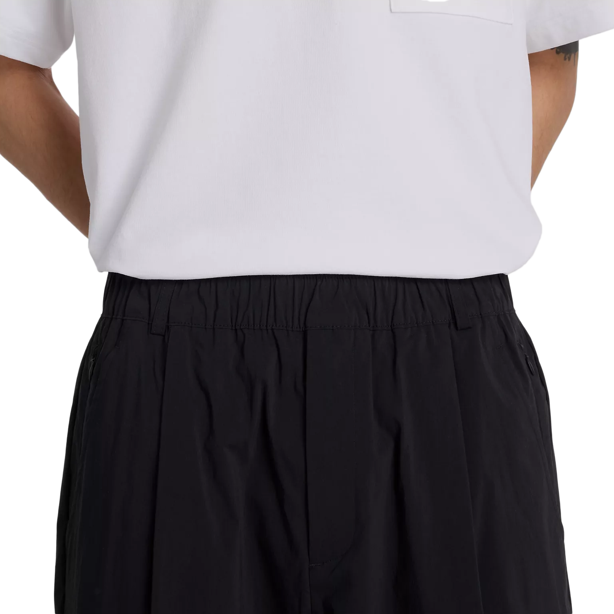 New Balance Grey Wide Pant Water Defy Black