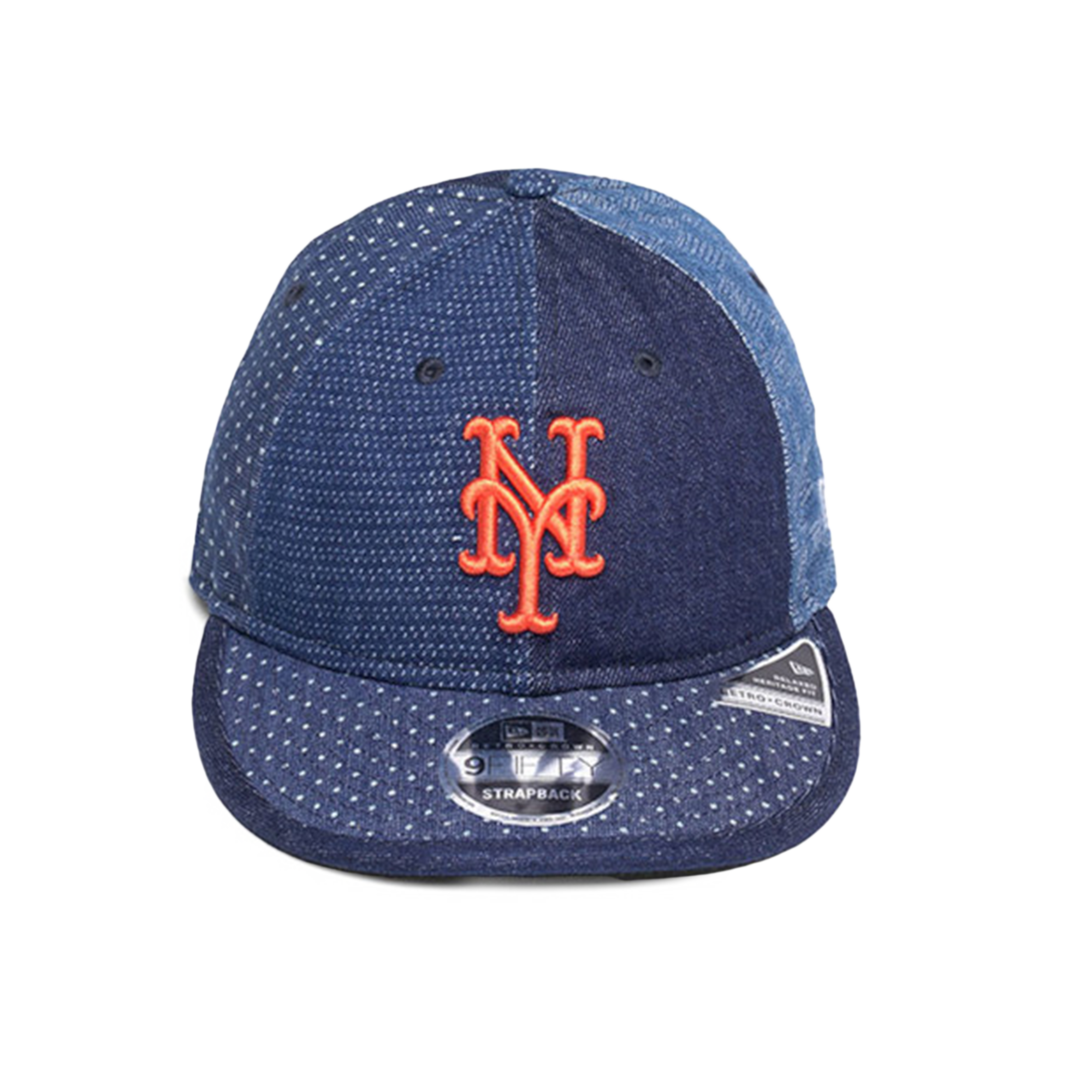 New Era 950Rc NY Mets Q425 Denim Panel Reserve