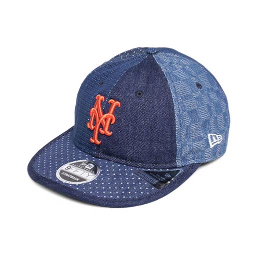 New Era 950Rc NY Mets Q425 Denim Panel Reserve