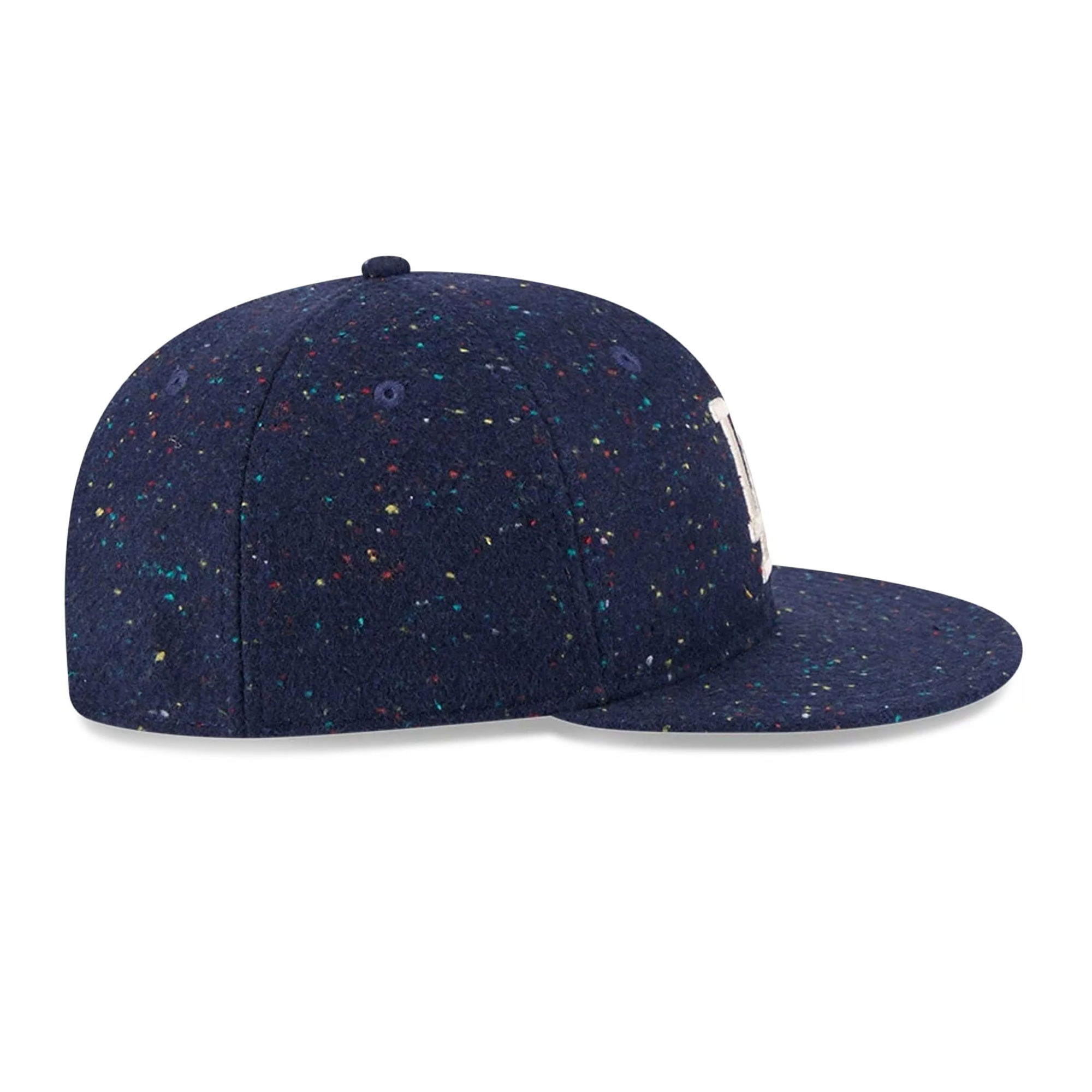 New Era Los Angeles Dodgers Blue Speckled Wool Cap