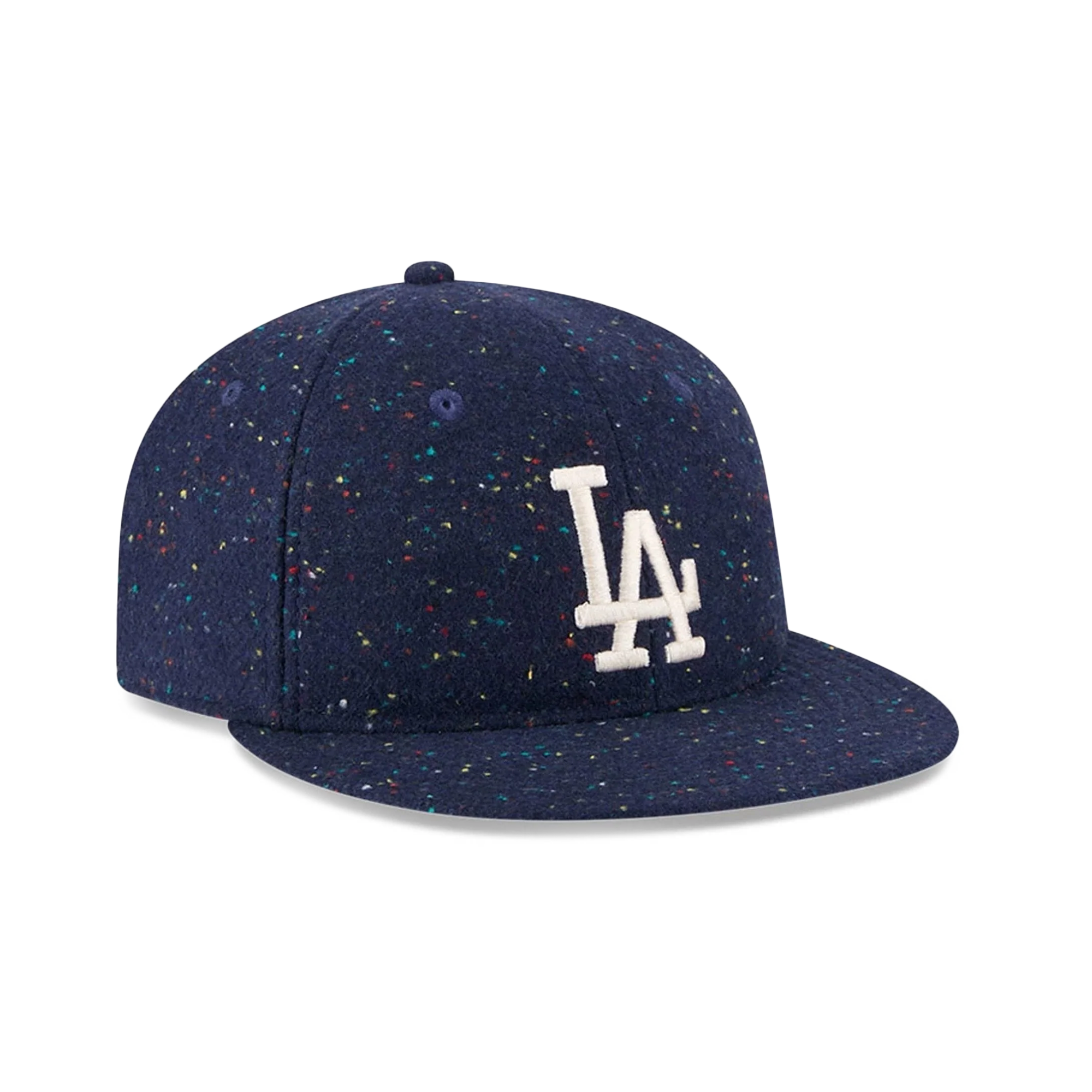 New Era Los Angeles Dodgers Blue Speckled Wool Cap