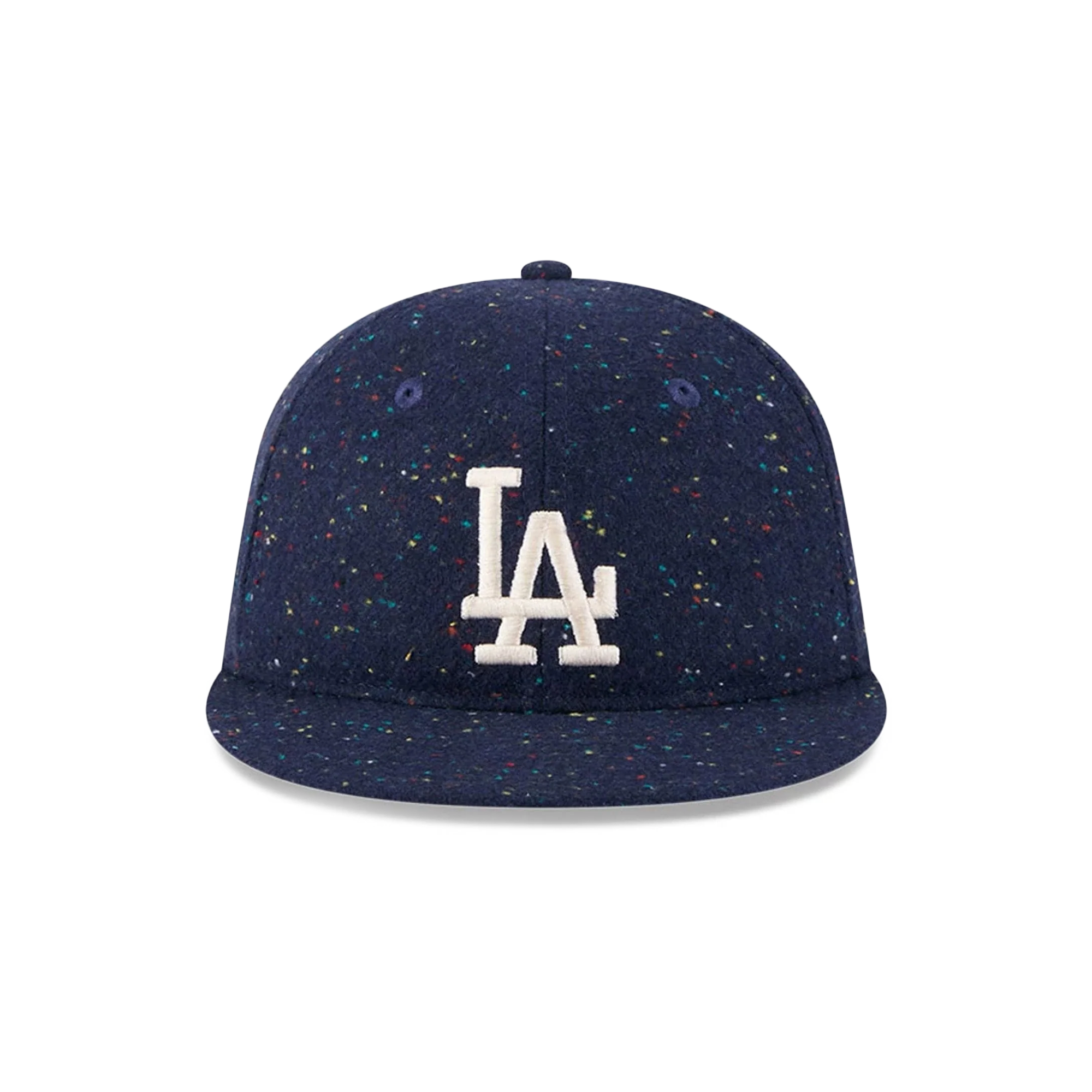 New Era Los Angeles Dodgers Blue Speckled Wool Cap