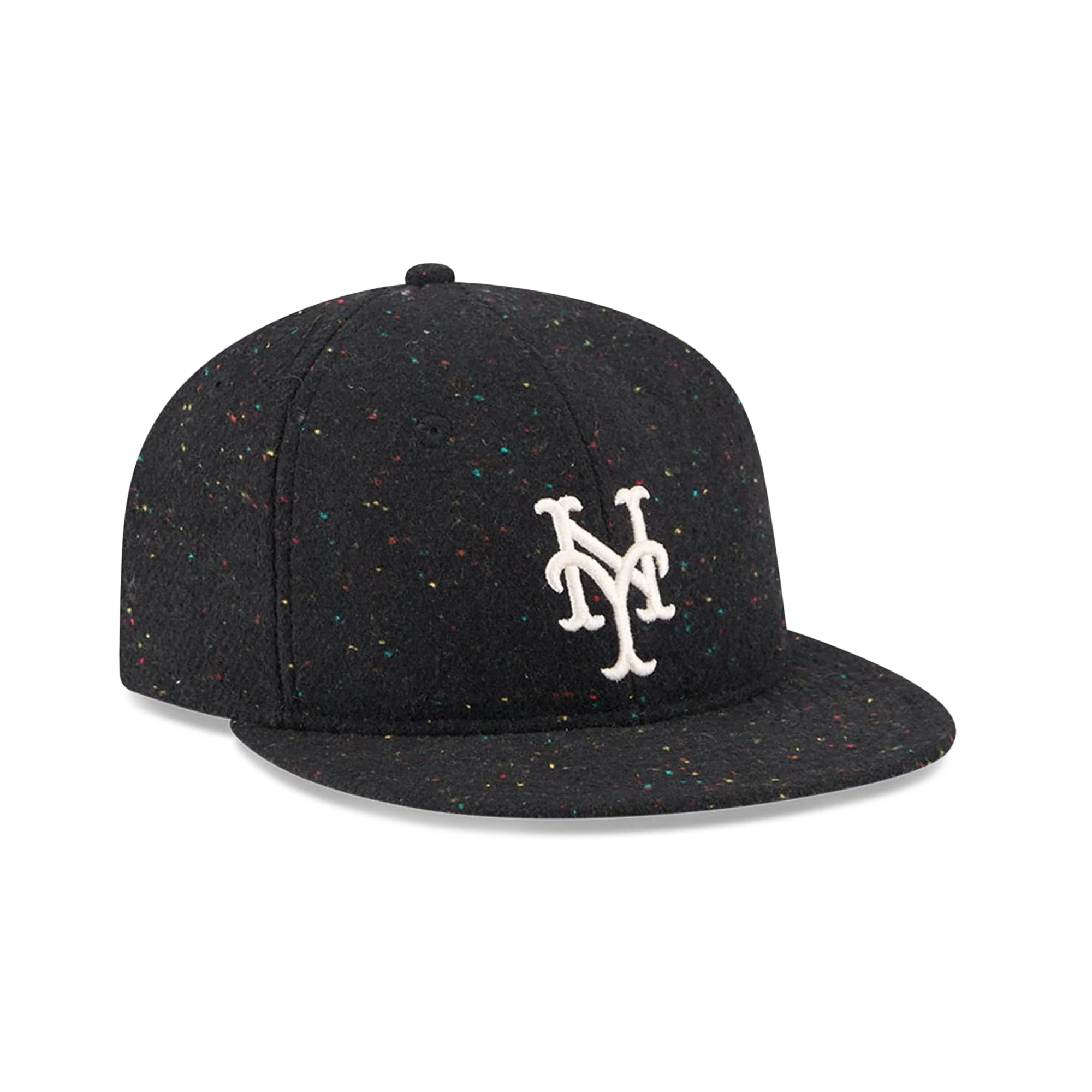 New Era New York Mets Black Speckled Wool Cap
