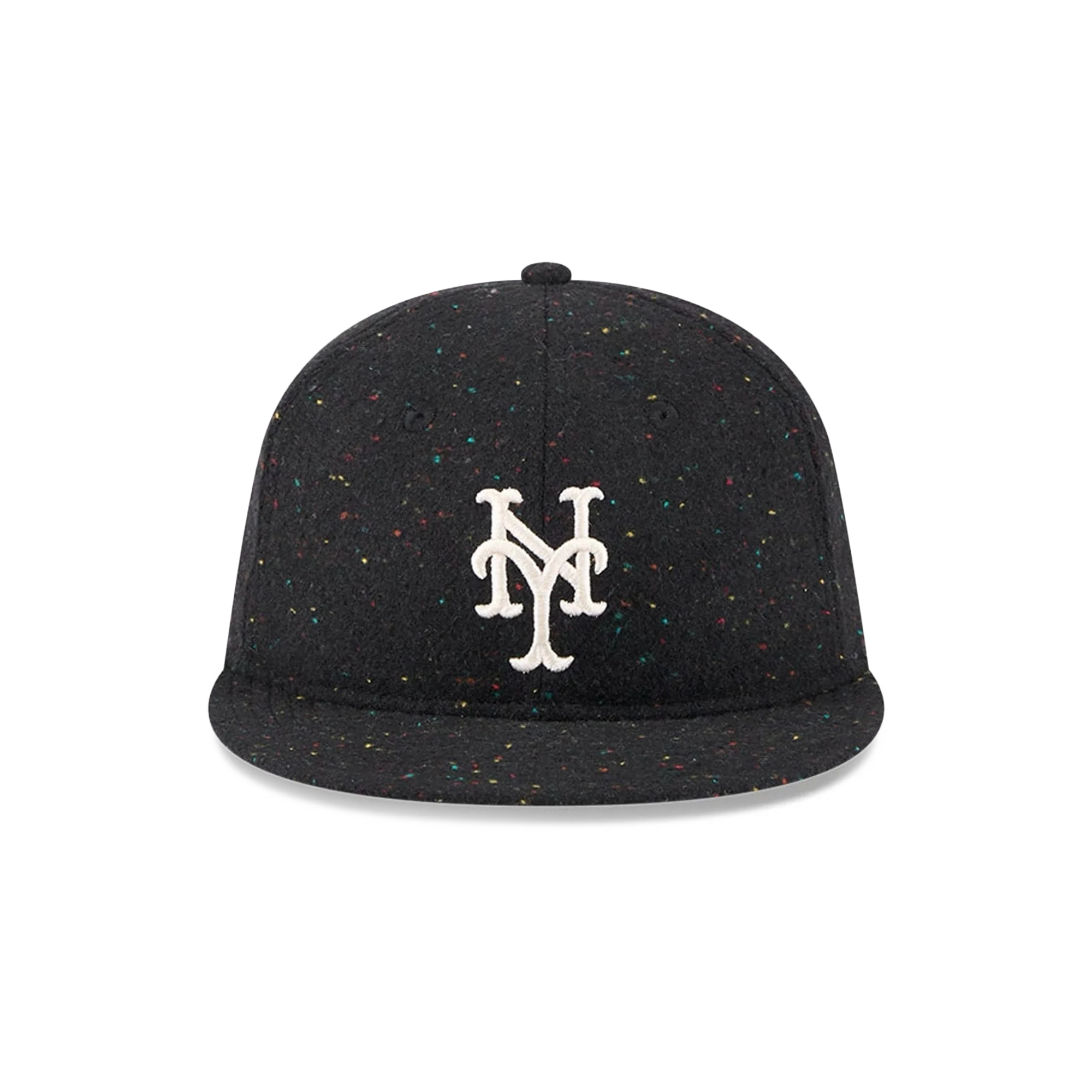 New Era New York Mets Black Speckled Wool Cap