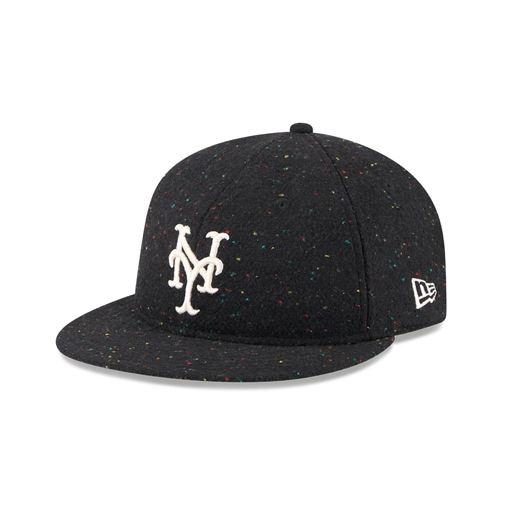 New Era New York Mets Black Speckled Wool Cap