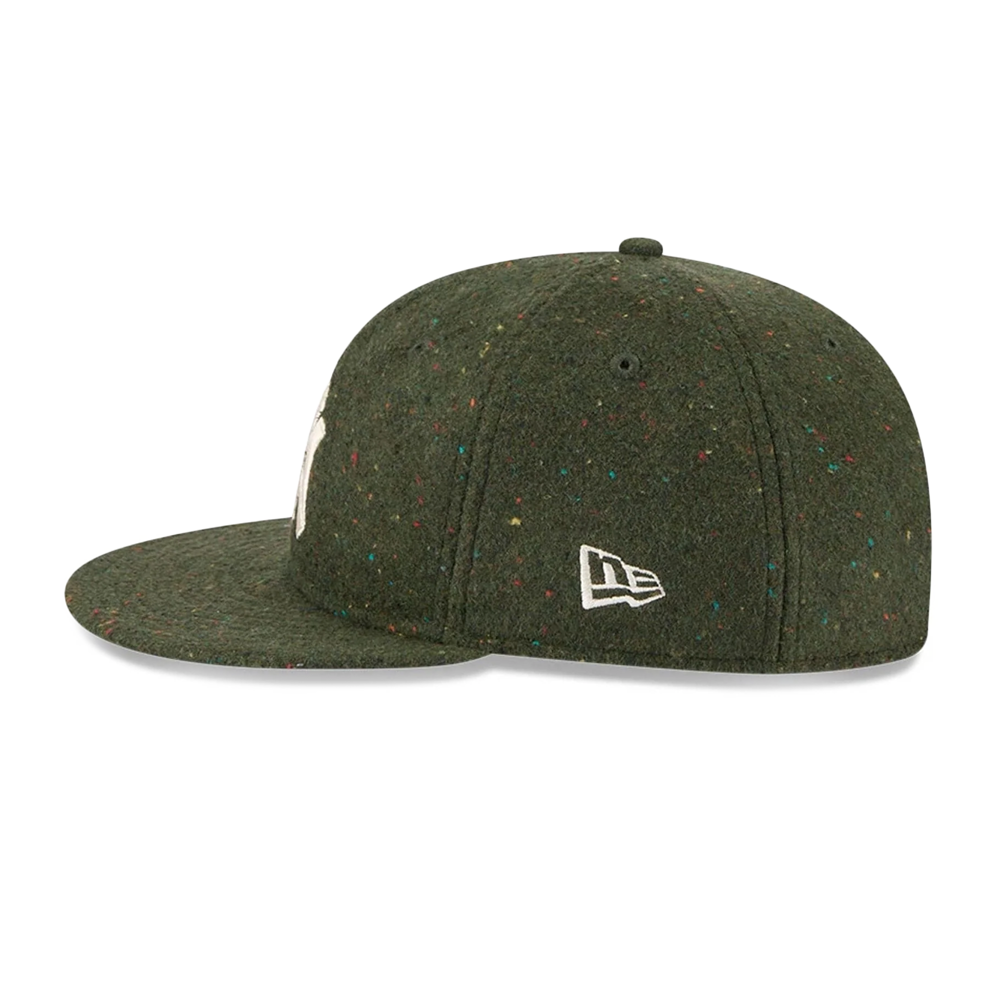 New Era New York Yankees Green Speckled Wool Cap