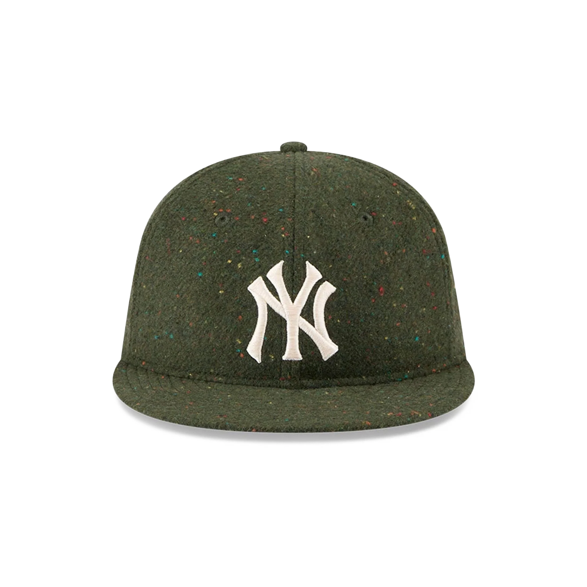 New Era New York Yankees Green Speckled Wool Cap