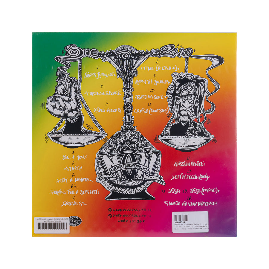 Nightmares on Wax - Smokers Delight Vinyl Record (Signed by George Evelyn)