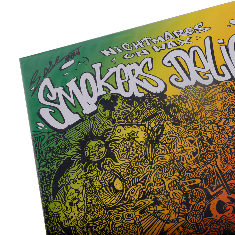 Nightmares on Wax - Smokers Delight Vinyl Record (Signed by George Evelyn)